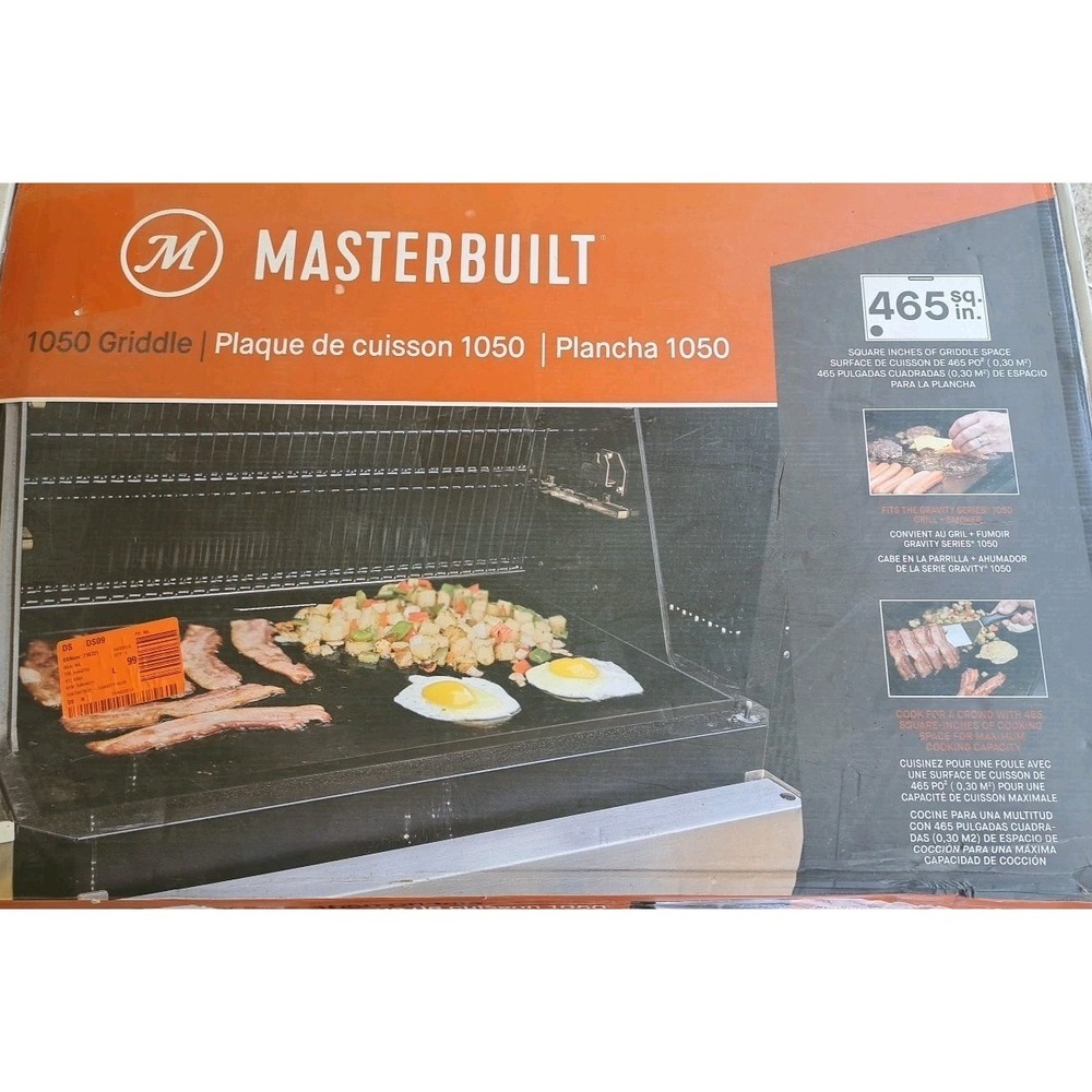Masterbuilt Gravity Series 1050 Digital Griddle Insert - MB20181622 New Open Box